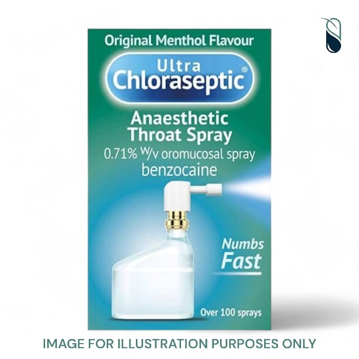 Ultra Chloraseptic Anaesthetic Throat Spray Original Menthol